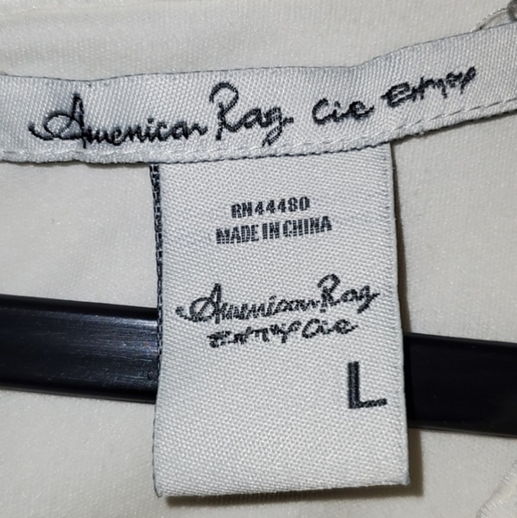 Short off white spring dress. Sleevless. Size large. - Picture 5 of 6